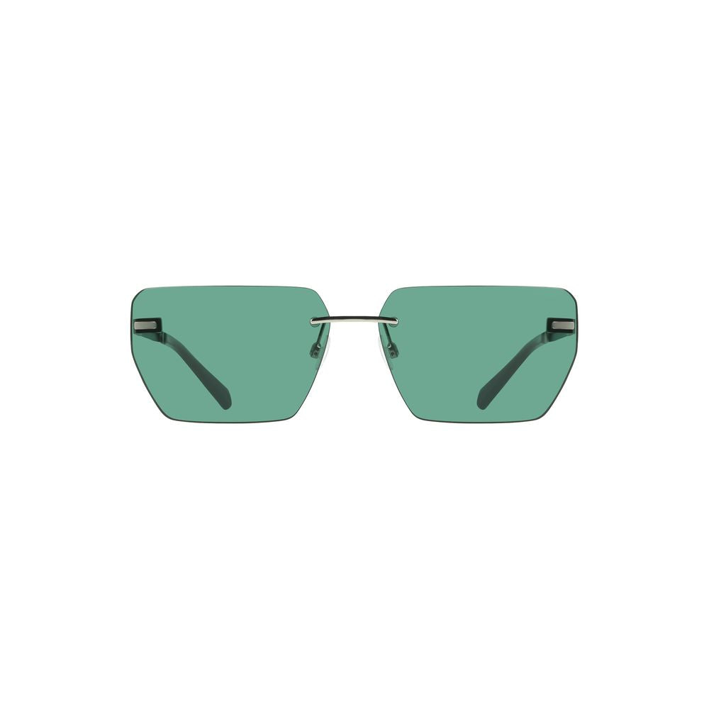 Green Metal Sunglass