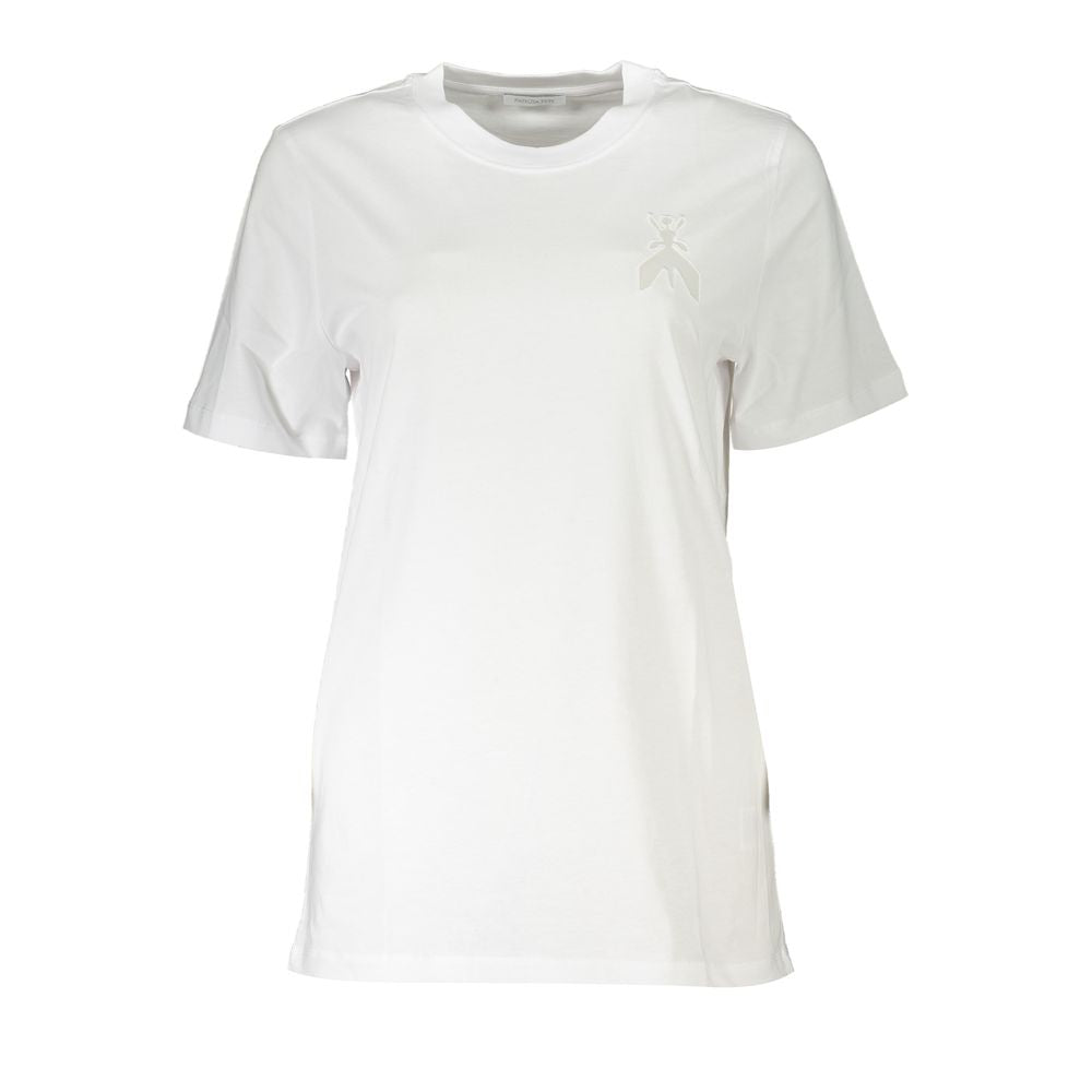 Chic Embroidered Crew Neck Tee - ventzia