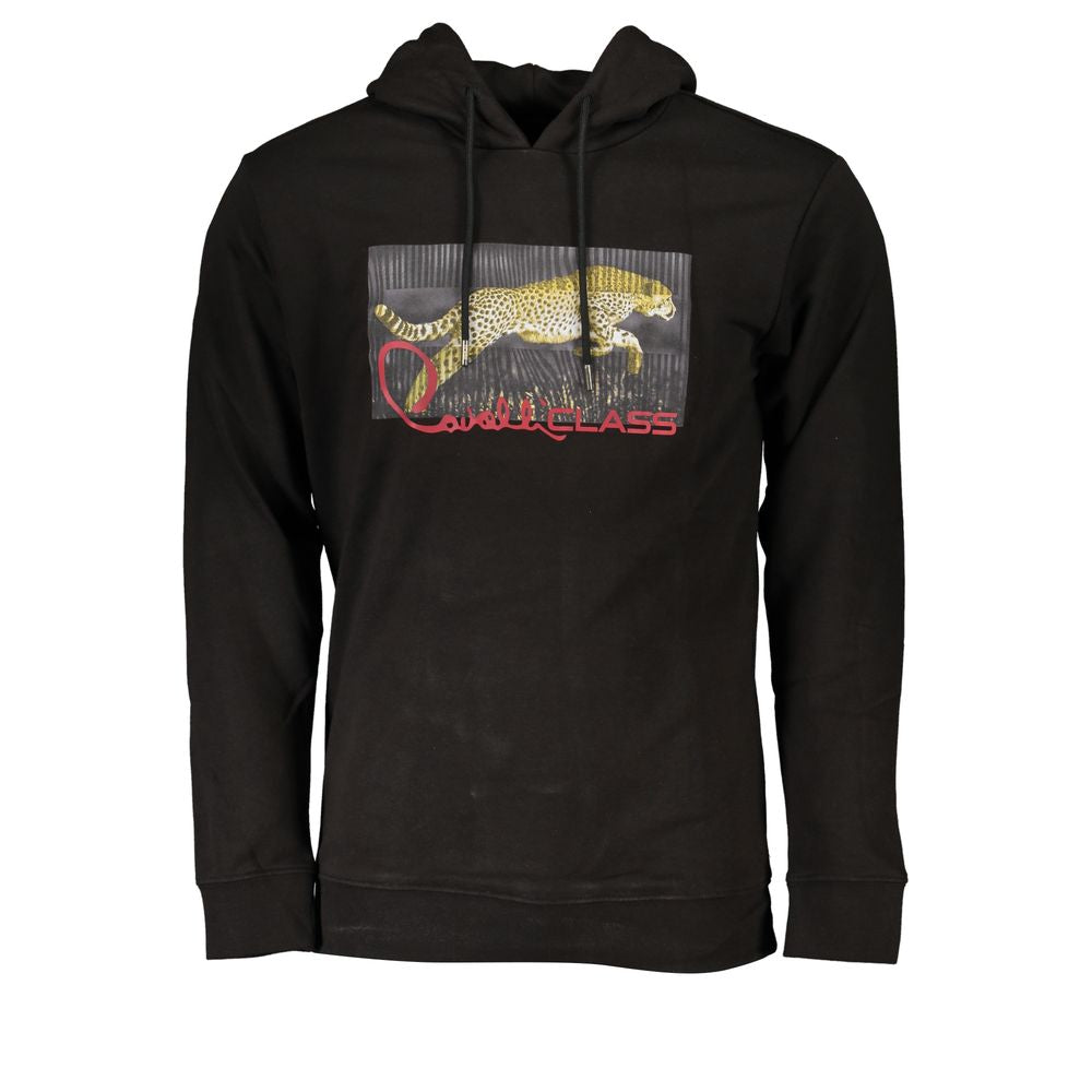 Black Cotton Men Sweater - ventzia