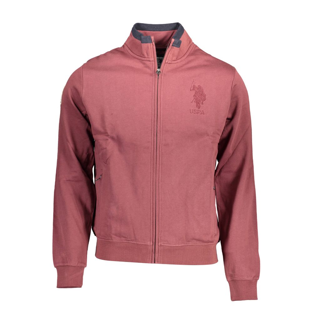 Purple Cotton Men Sweater - ventzia