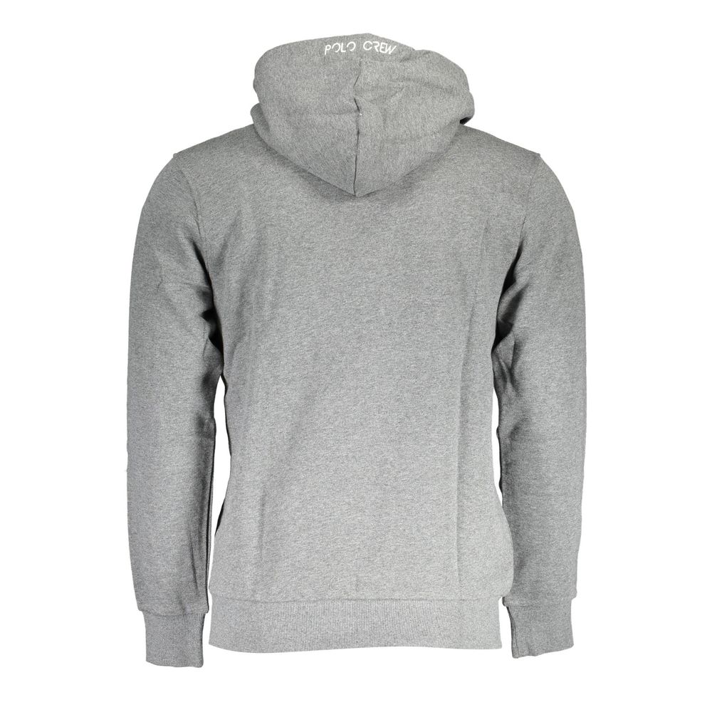 Gray Cotton Men Sweater - ventzia