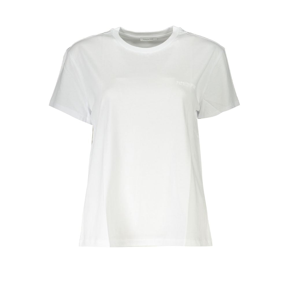 Chic Organic Cotton Crew Neck Tee - ventzia