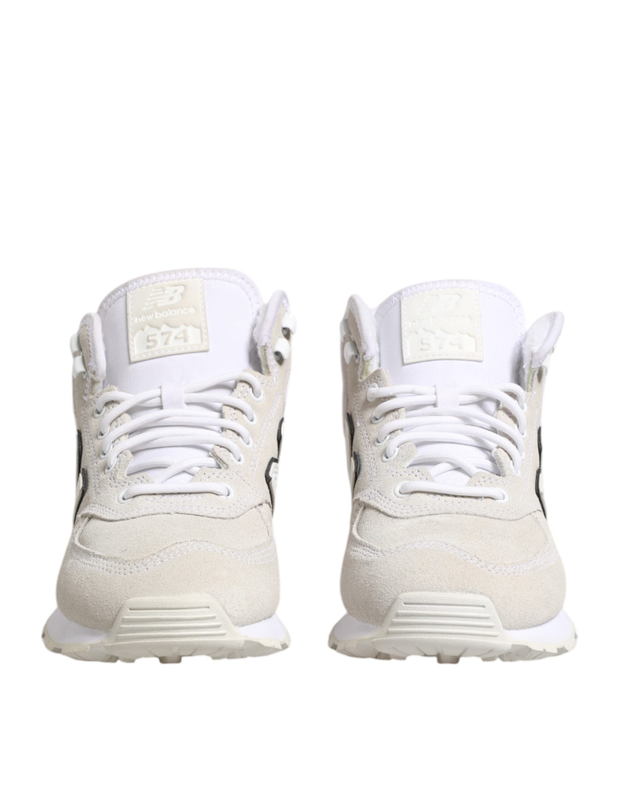 Off White Suede Sneakers Shoes - ventzia