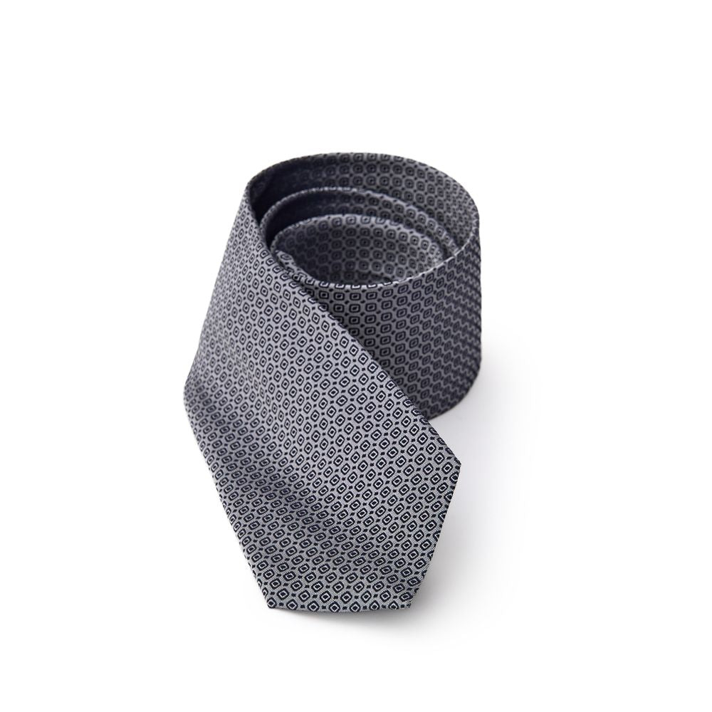 Gray Silk Ties & Bowty - ventzia