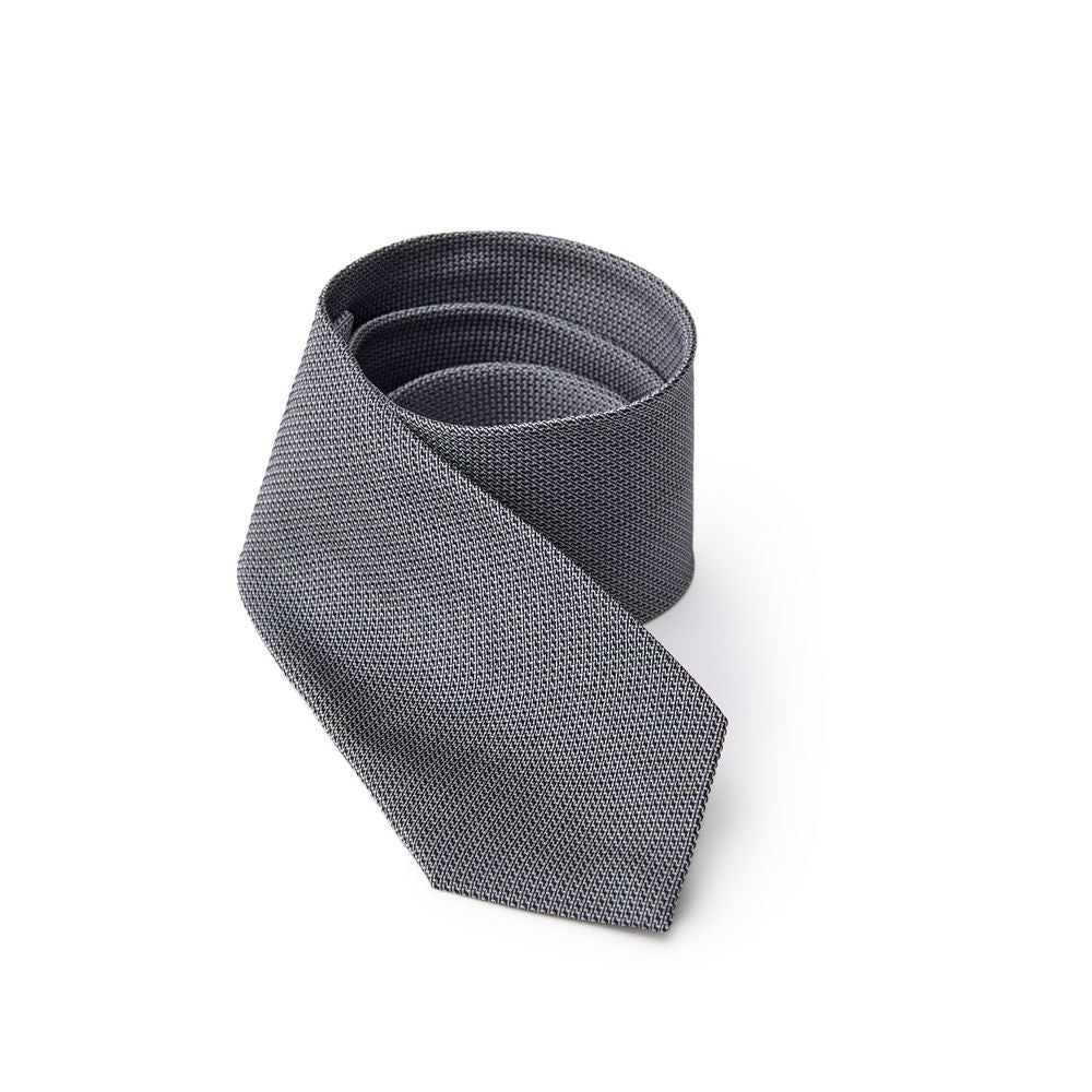 Gray Silk Ties & Bowty - ventzia