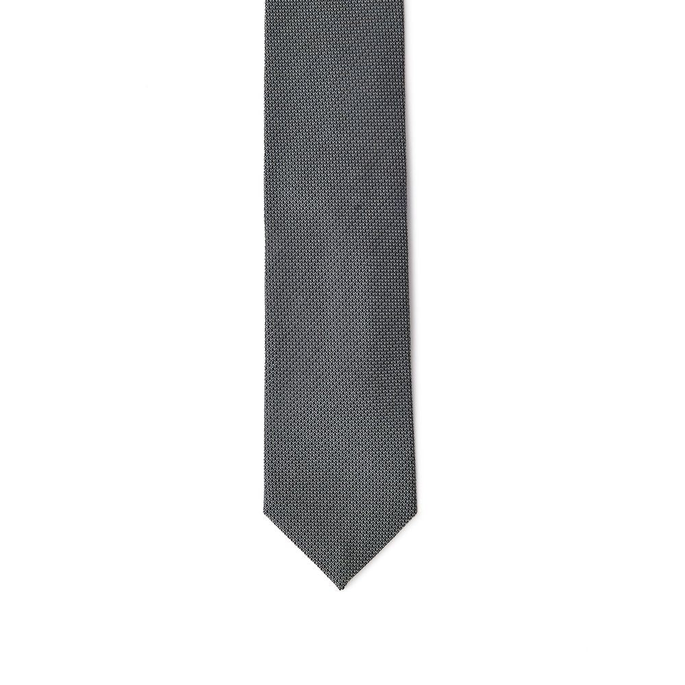 Gray Silk Ties & Bowty - ventzia
