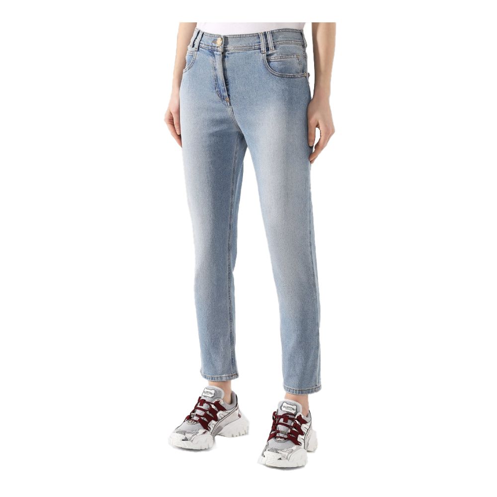 Blue Cotton Jeans & Pant - ventzia