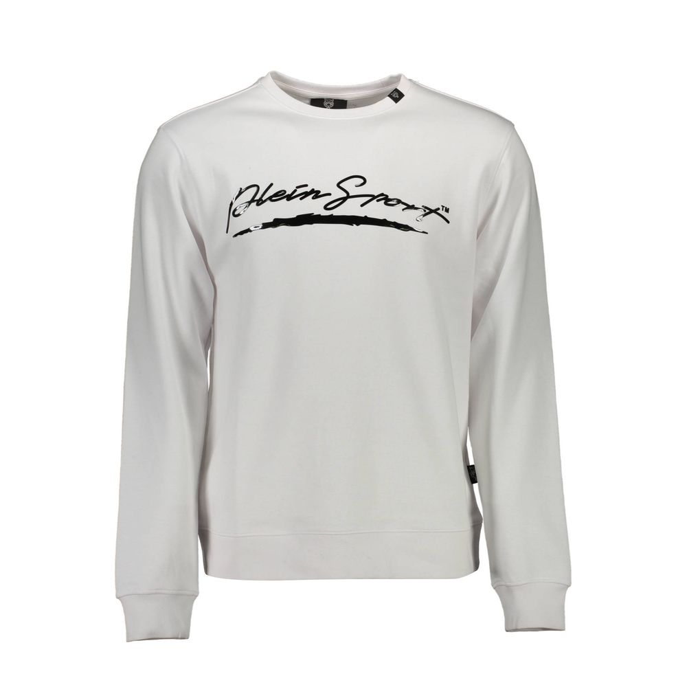 White Cotton Sweatshirt