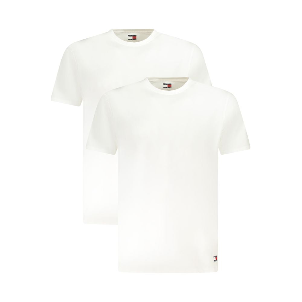 White Cotton Men Underwear Shirt - ventzia