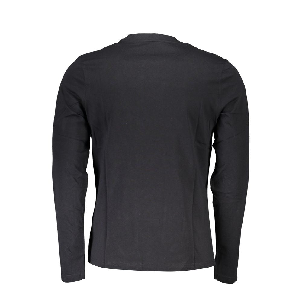 Black Cotton T-Shirt - ventzia