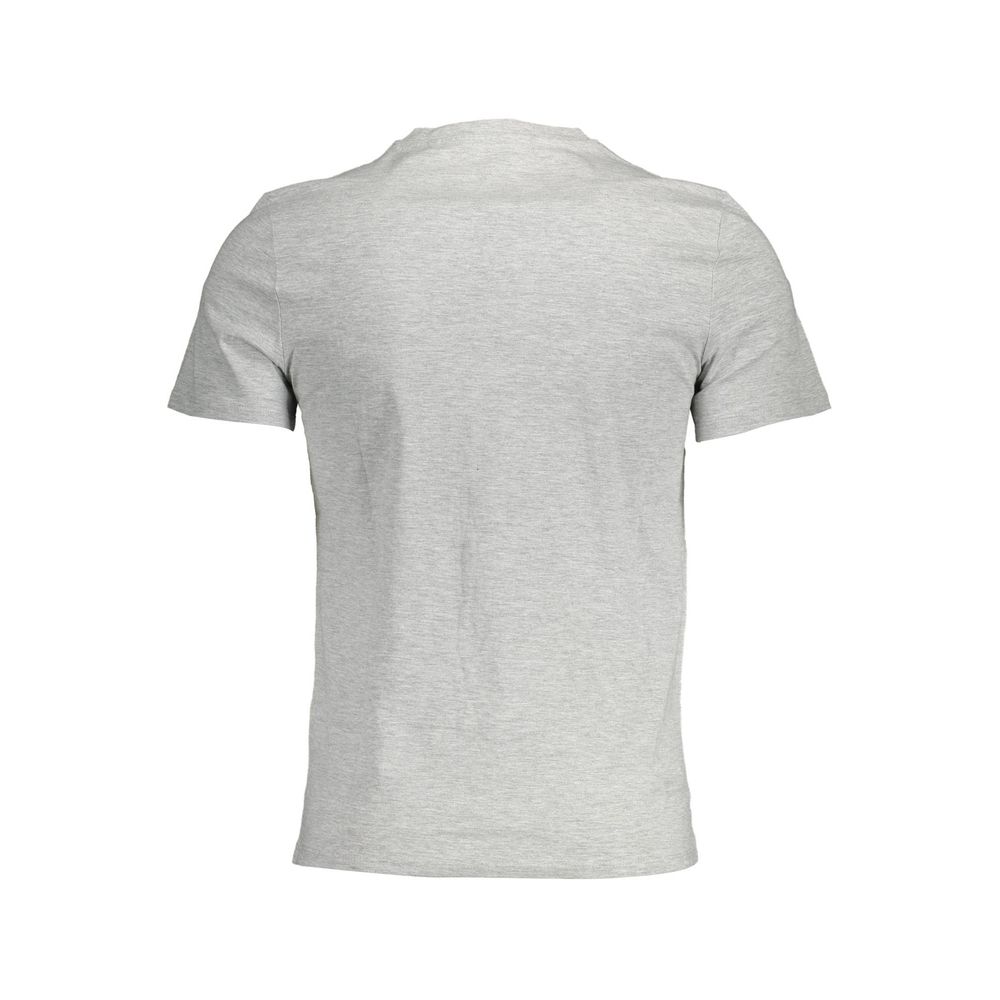 Grigio Cotton Mens T-Shirt - ventzia