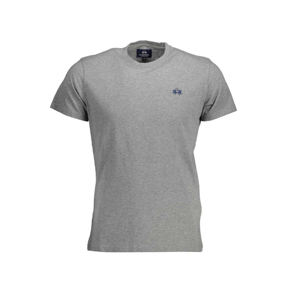 Grigio Cotton Men T-Shirt - ventzia