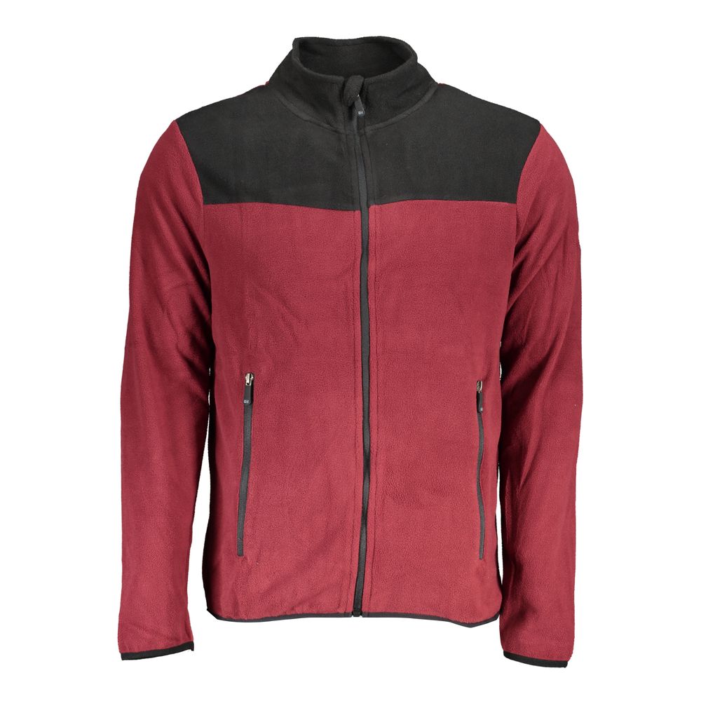 Purple Polyester Sweater - ventzia