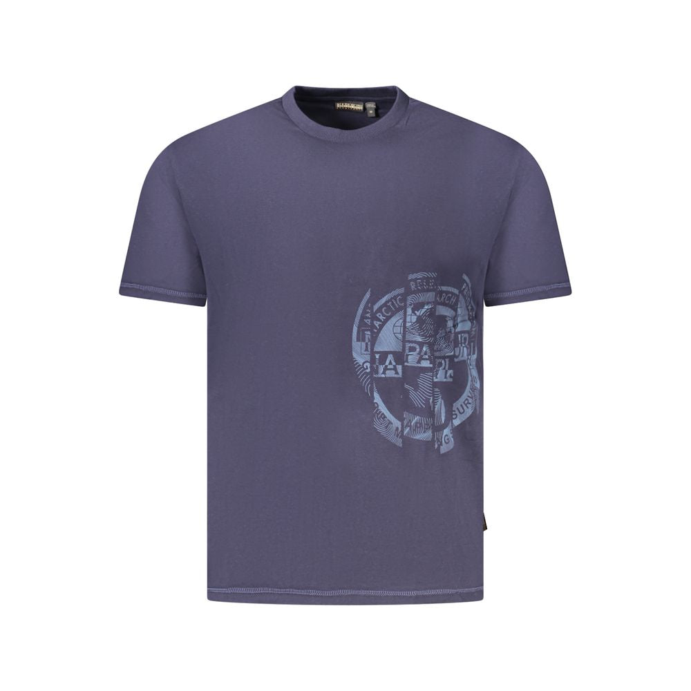 Blue Cotton T-Shirt