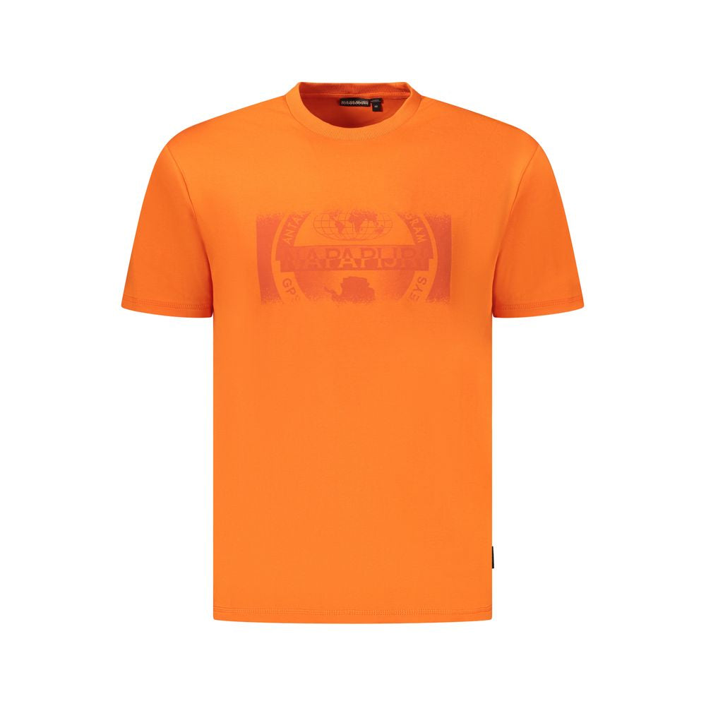 Orange Cotton T-Shirt