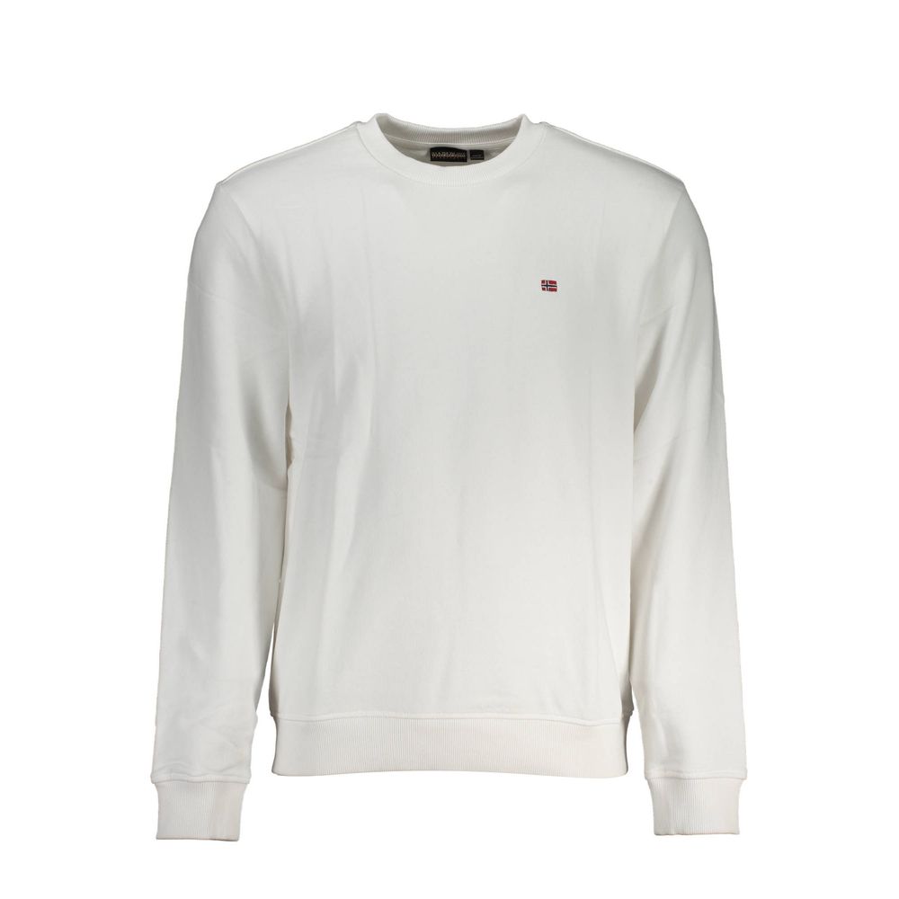 White Cotton Sweatshirt