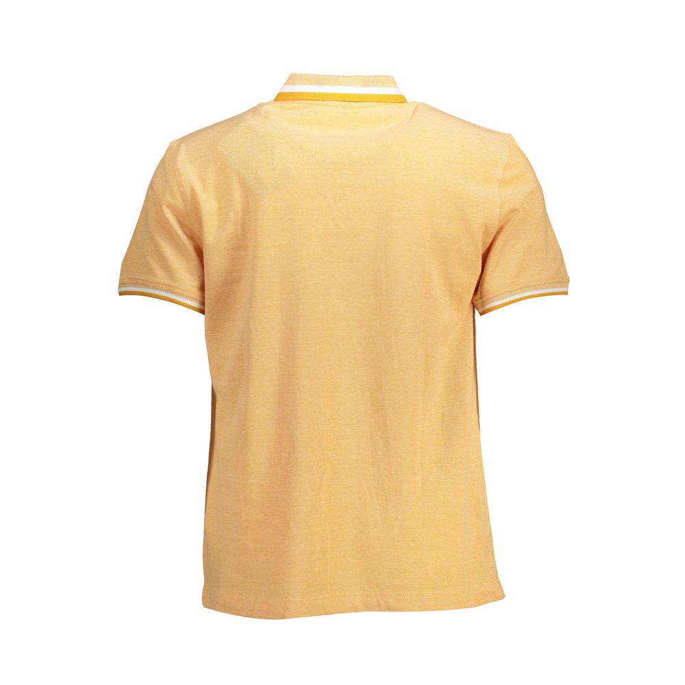 Arancione Cotton Men Polo - ventzia