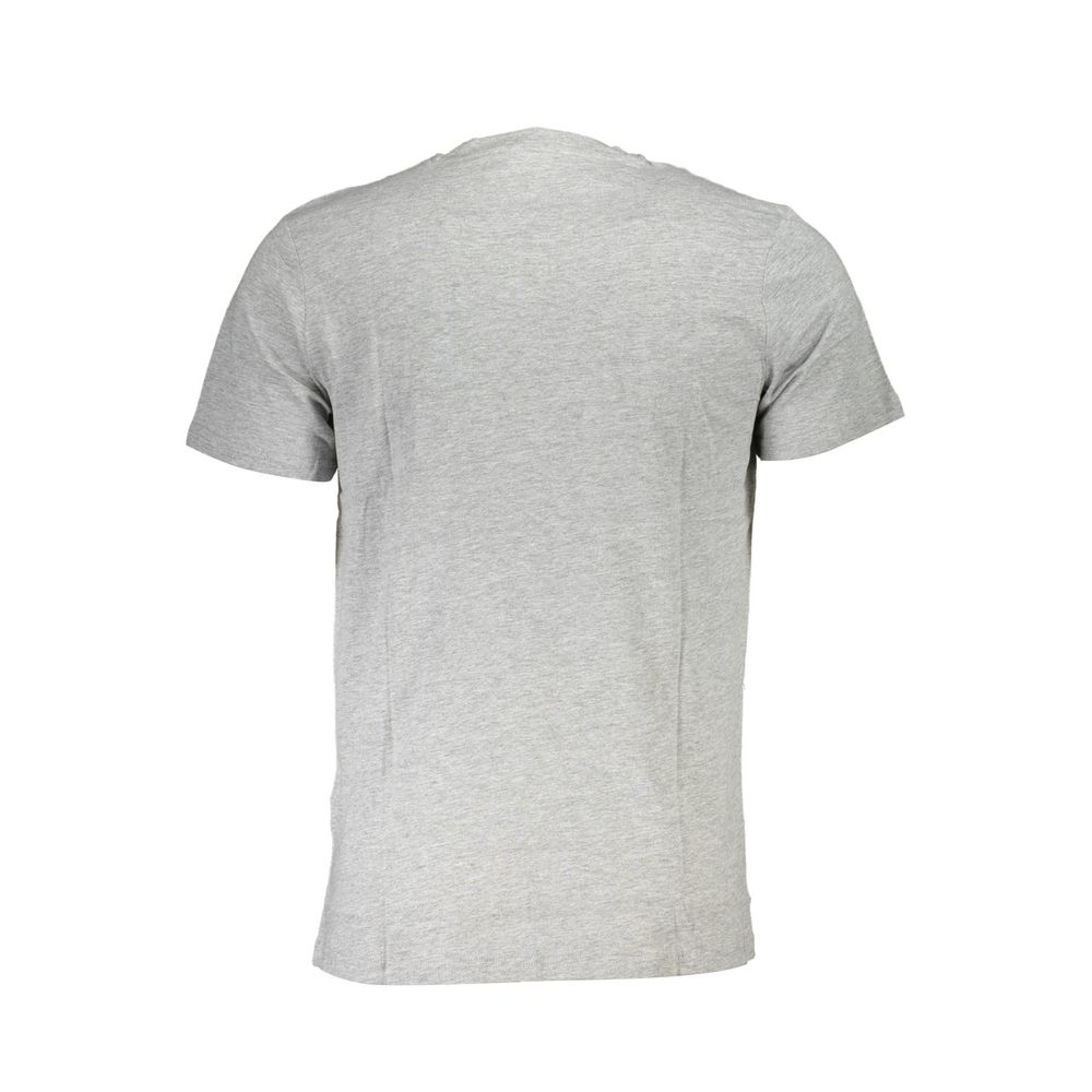 Grigio Cotton Men's T-Shirt - ventzia