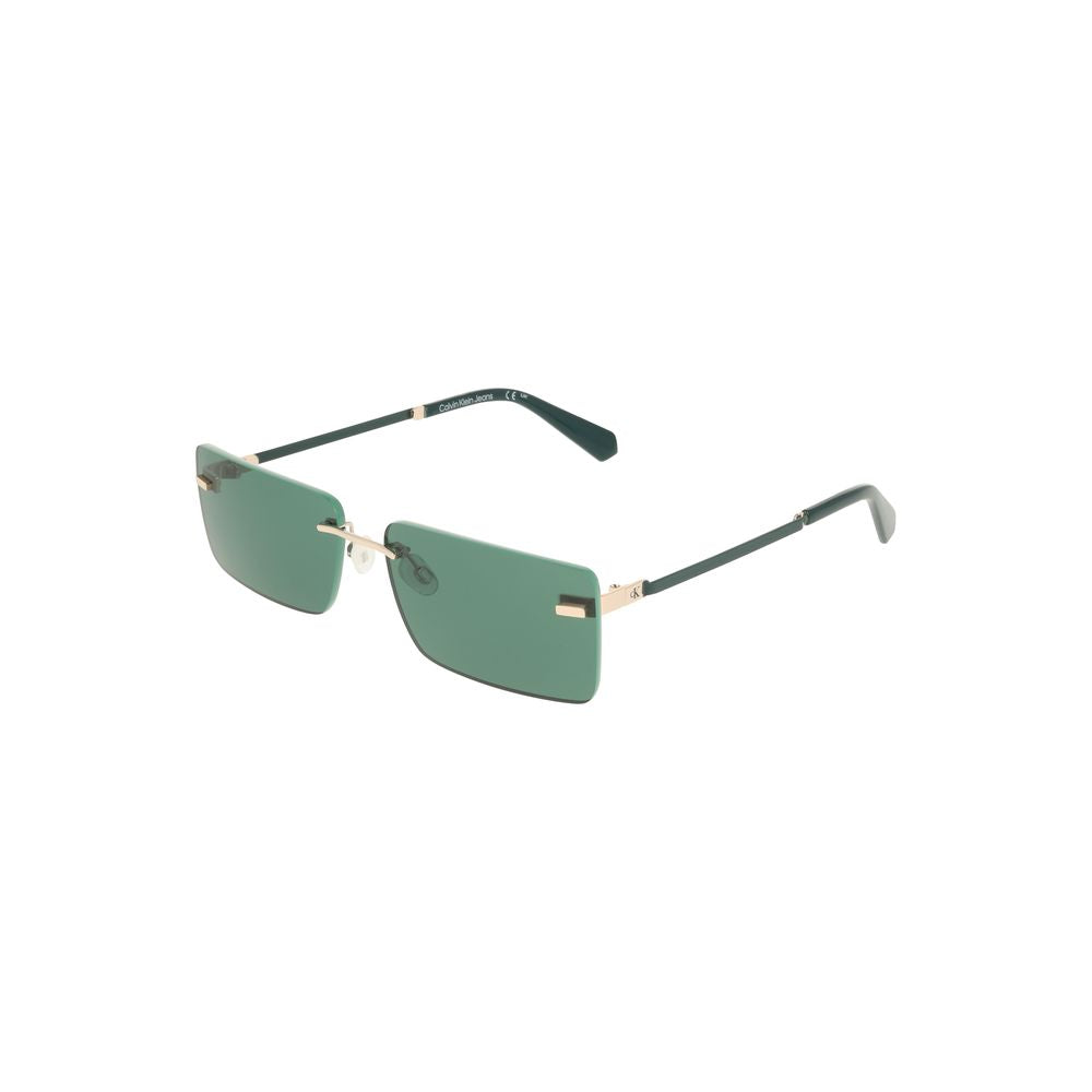 Green Metal Sunglass