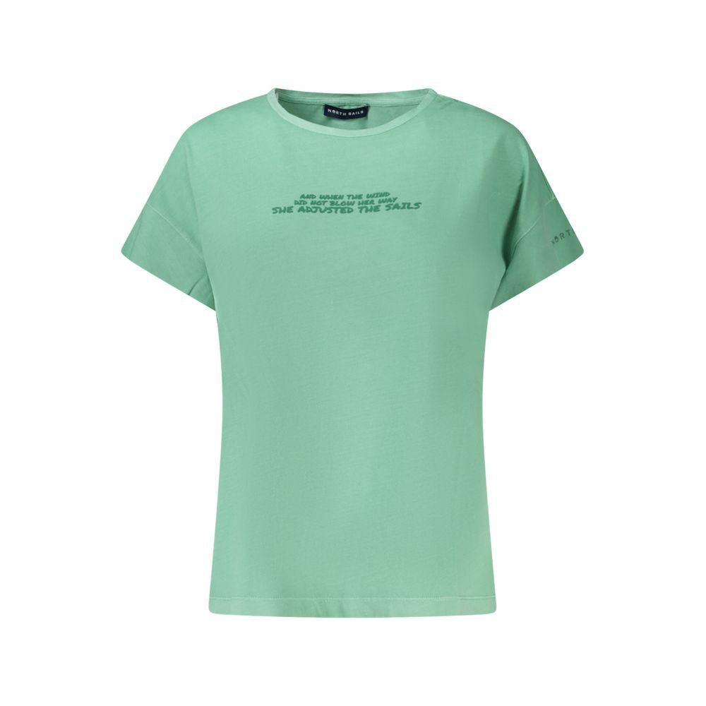 Verde Cotton Women's T-Shirt - ventzia