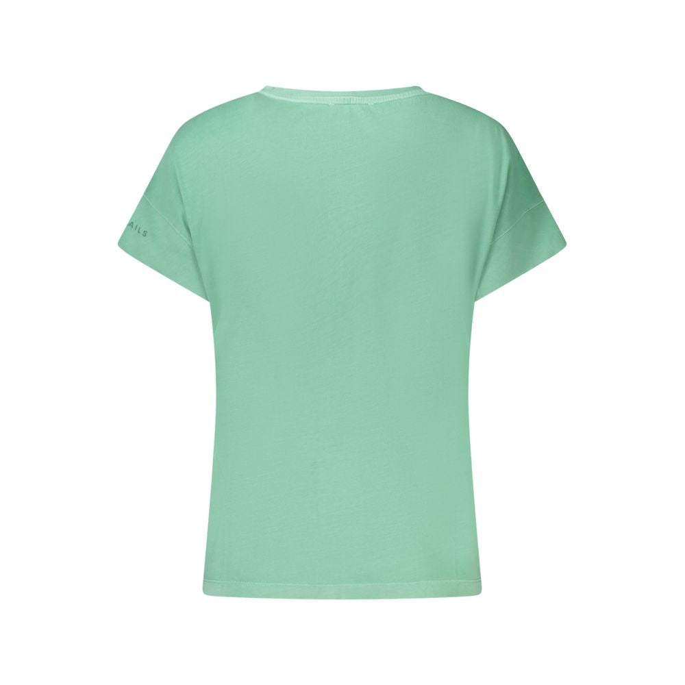 Verde Cotton Women's T-Shirt - ventzia