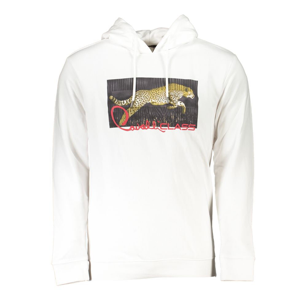 White Cotton Men Sweater - ventzia