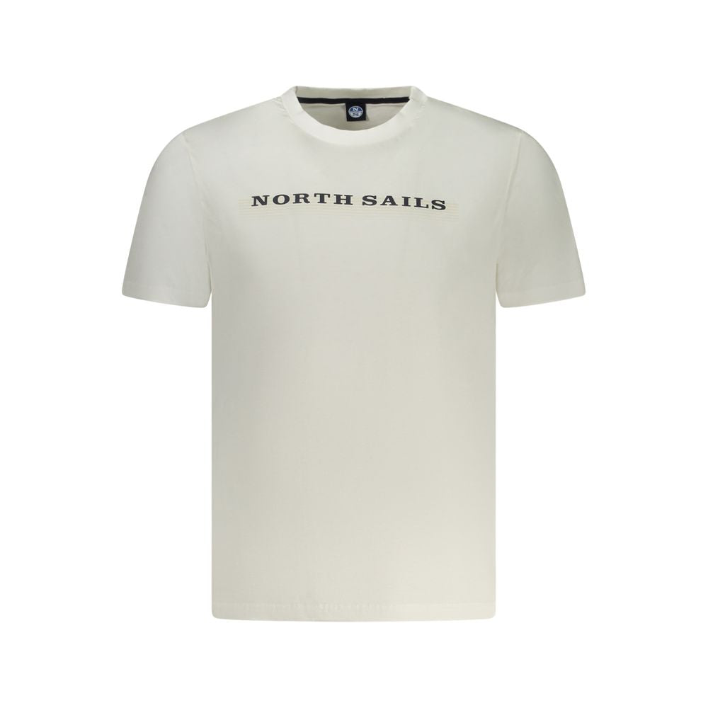 White Cotton Men T-Shirt - ventzia