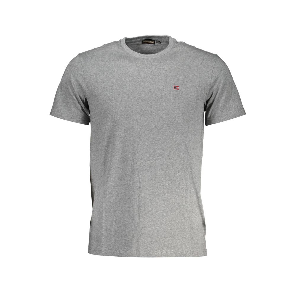 Gray Cotton T-Shirt