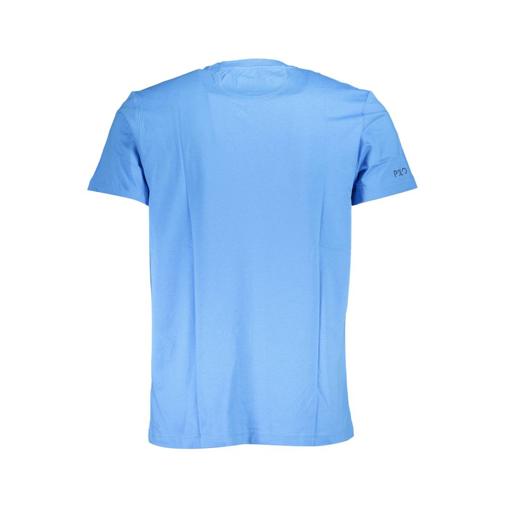Azzurro Cotton Men T-Shirt - ventzia