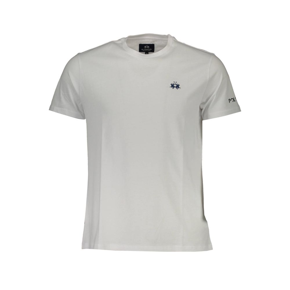 White Cotton Men's T-Shirt - ventzia