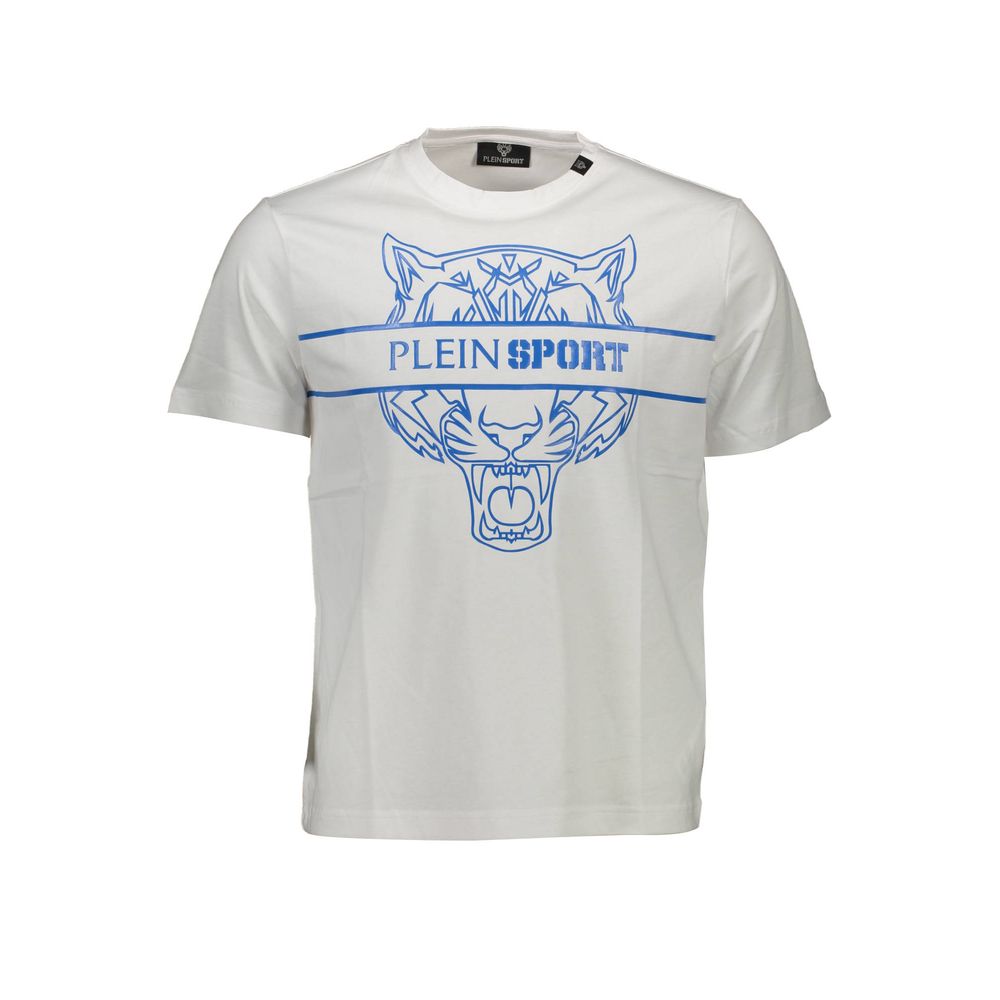White Cotton Men T-Shirt - ventzia