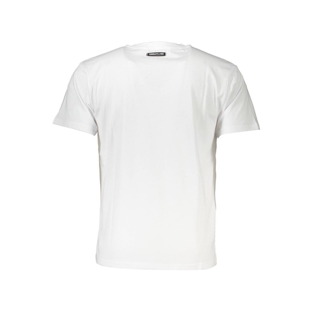White Cotton Men T-Shirt - ventzia