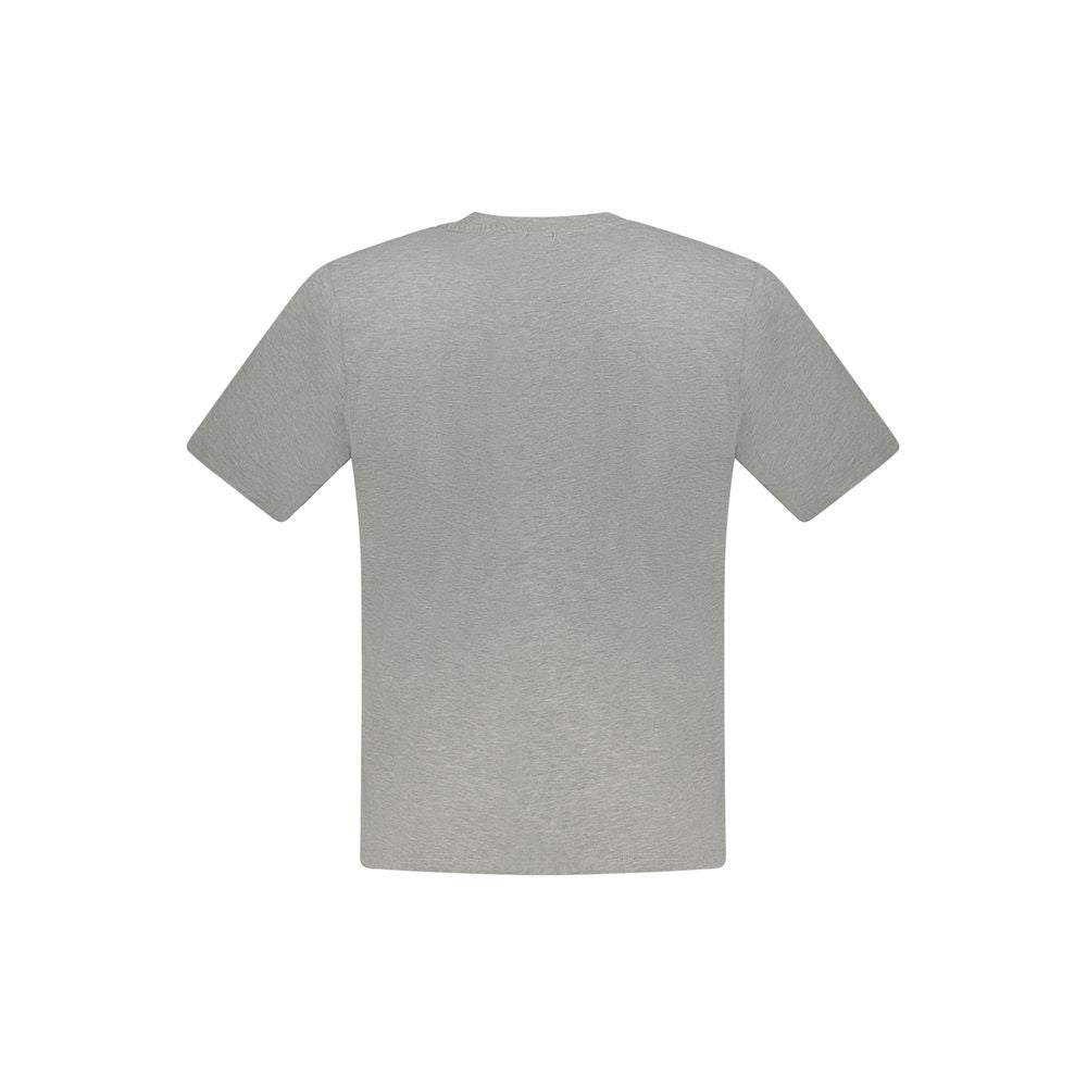Grigio Cotton Men T-Shirt - ventzia