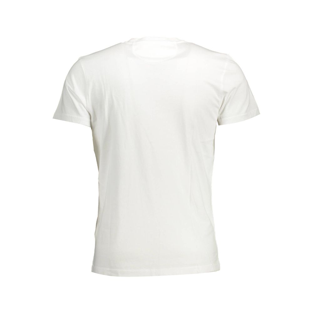 Chic Crew Neck Embroidered Tee - ventzia