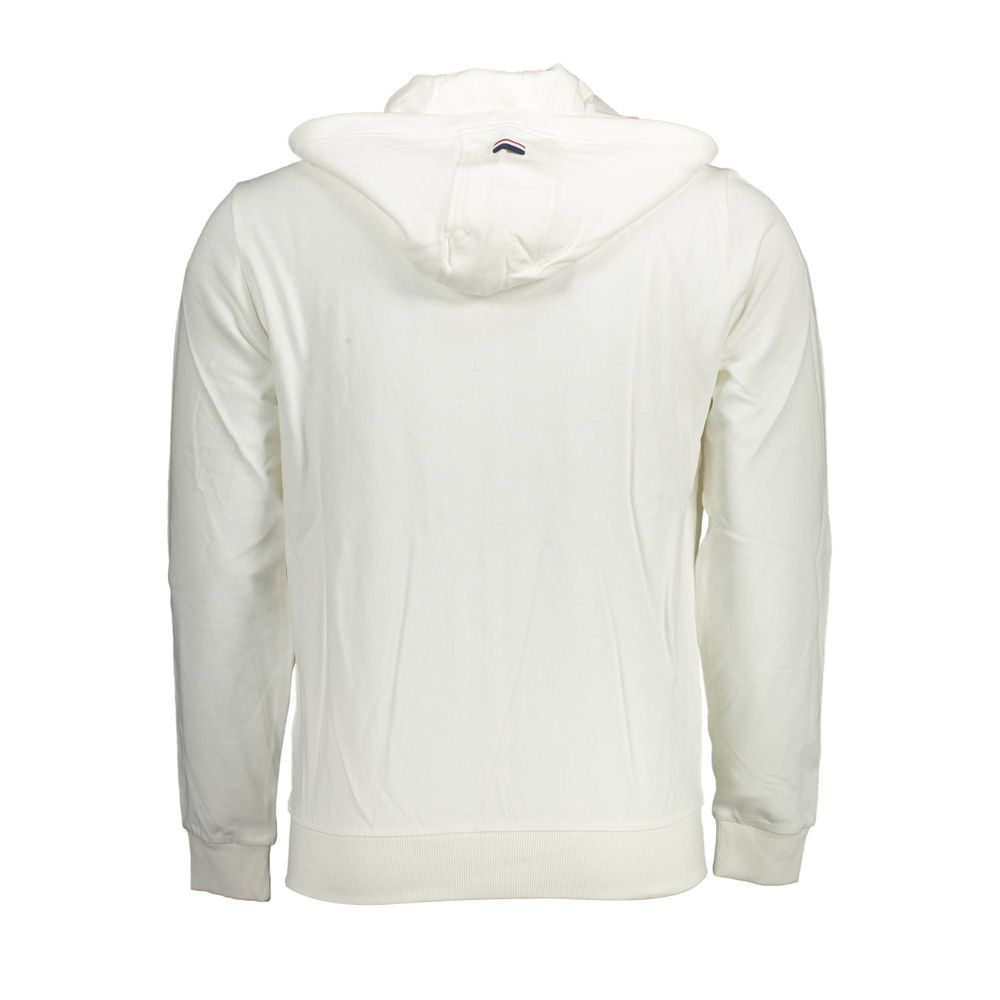 White Cotton Men Sweater - ventzia