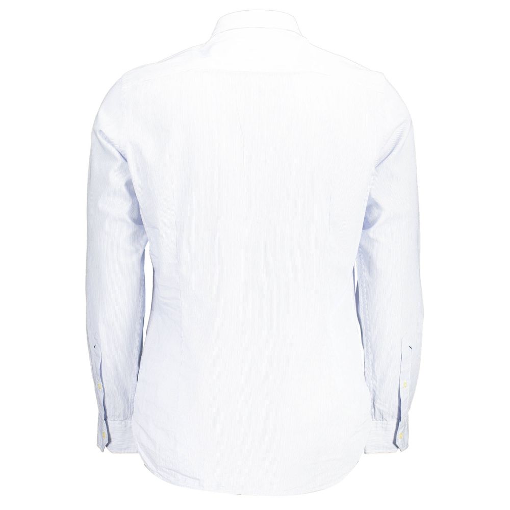 Light Blue Cotton Men Shirt - ventzia