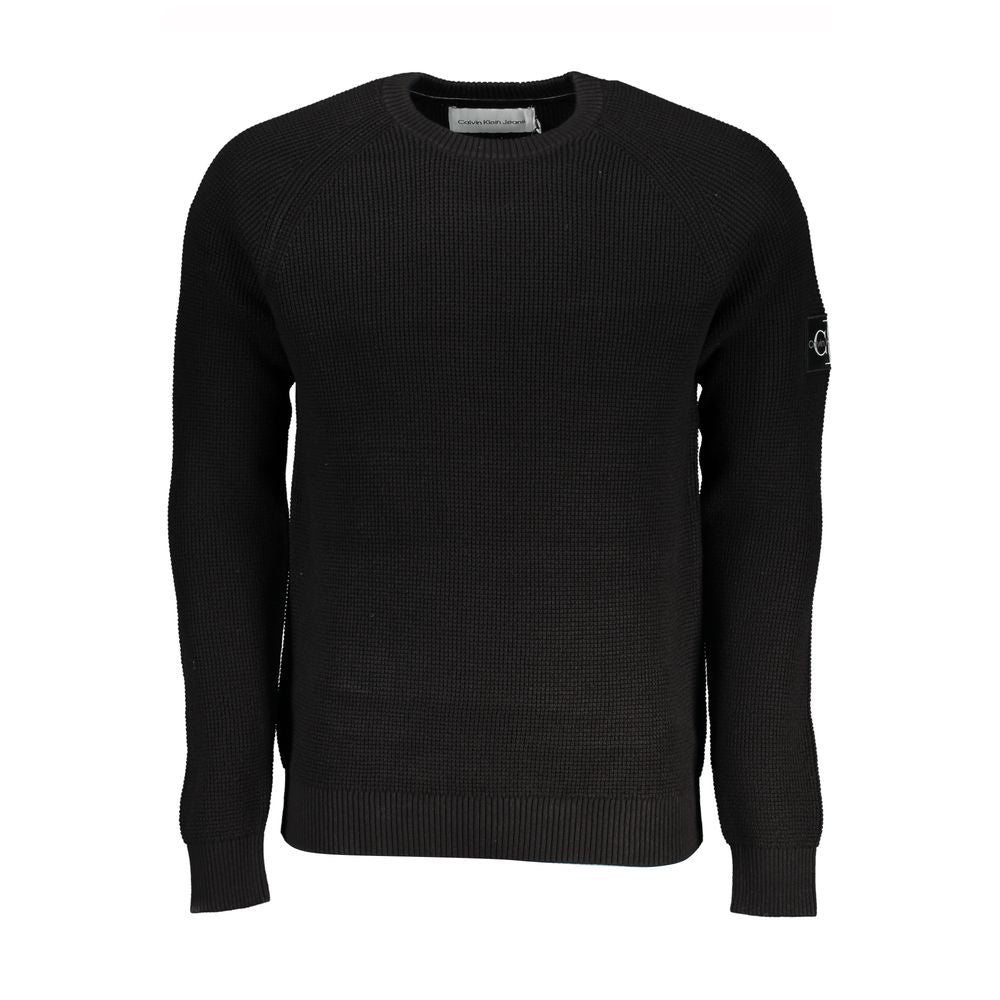 Sleek Organic Cotton Crew Neck Sweater - ventzia