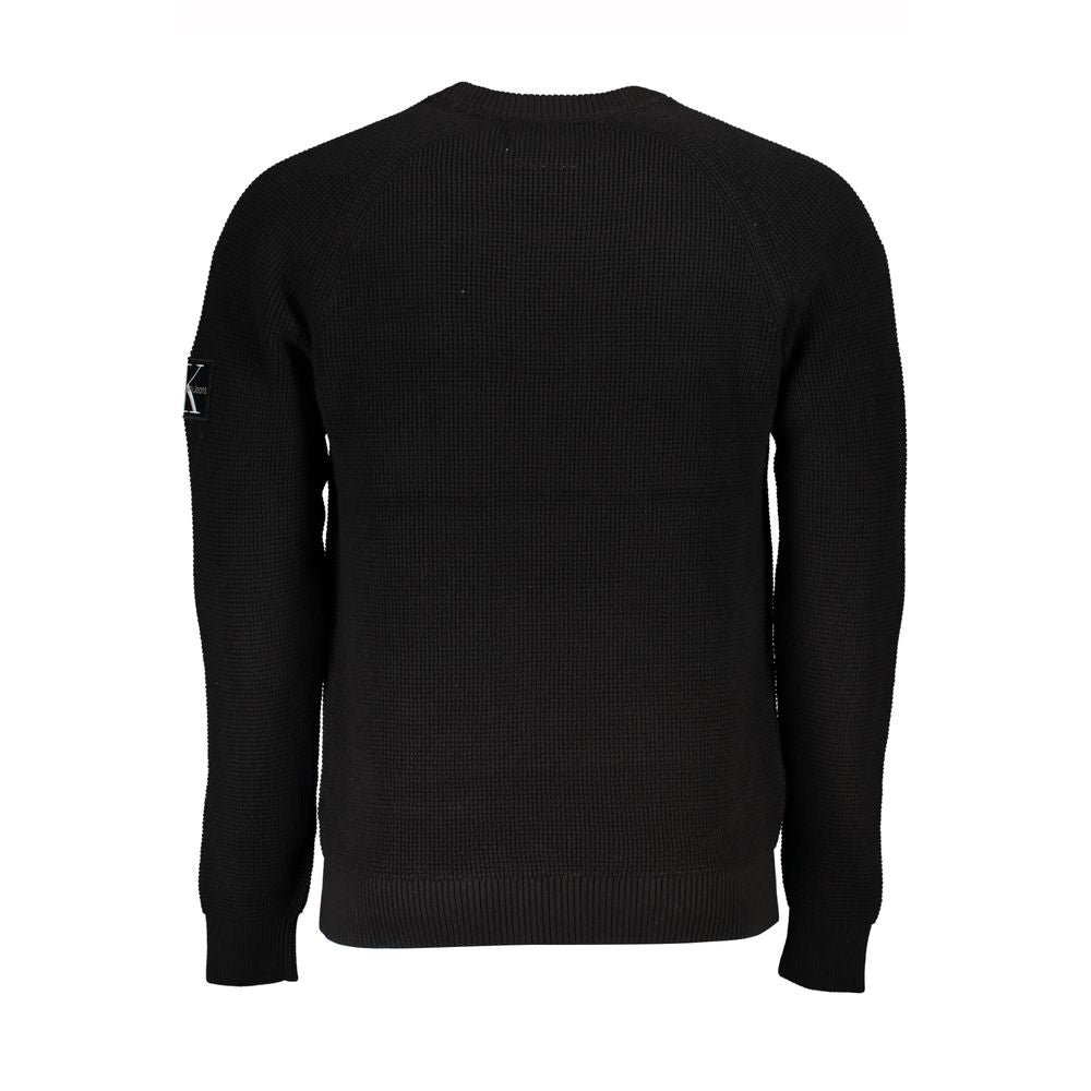 Sleek Organic Cotton Crew Neck Sweater - ventzia