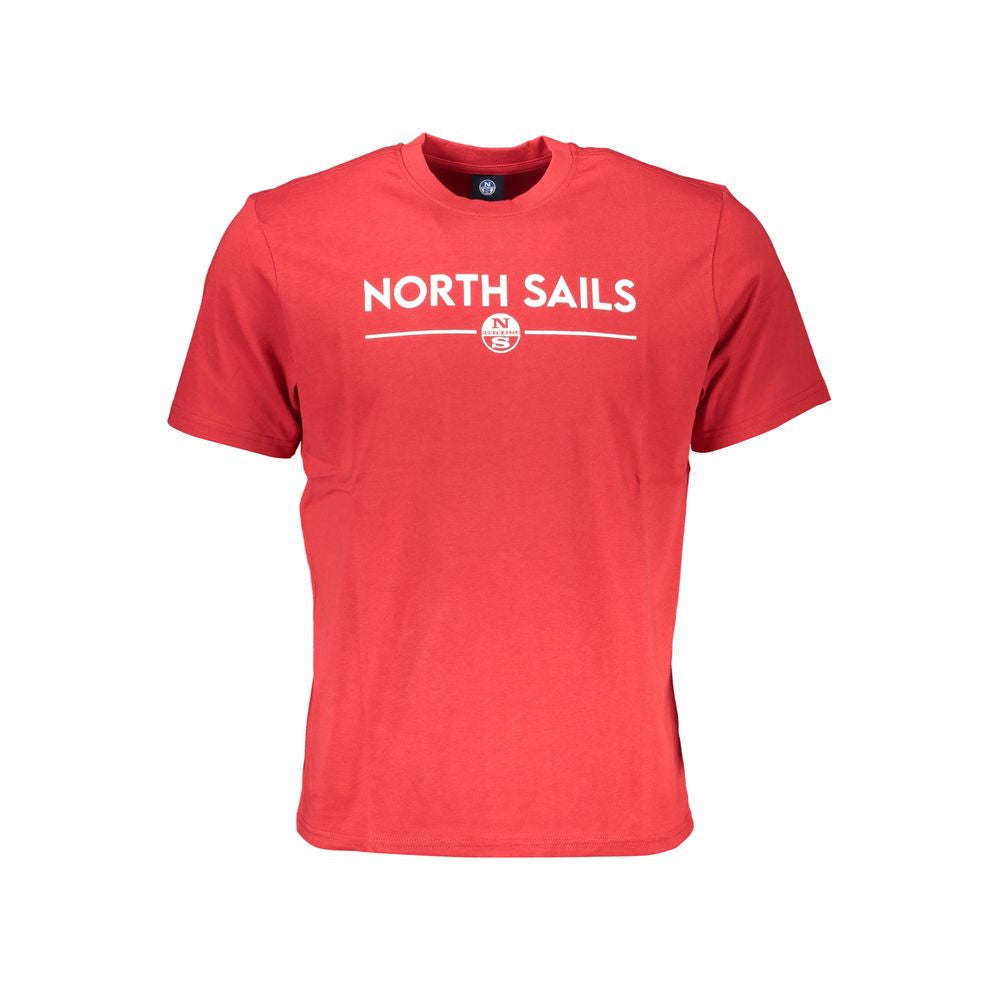 Red Cotton T-Shirt - ventzia
