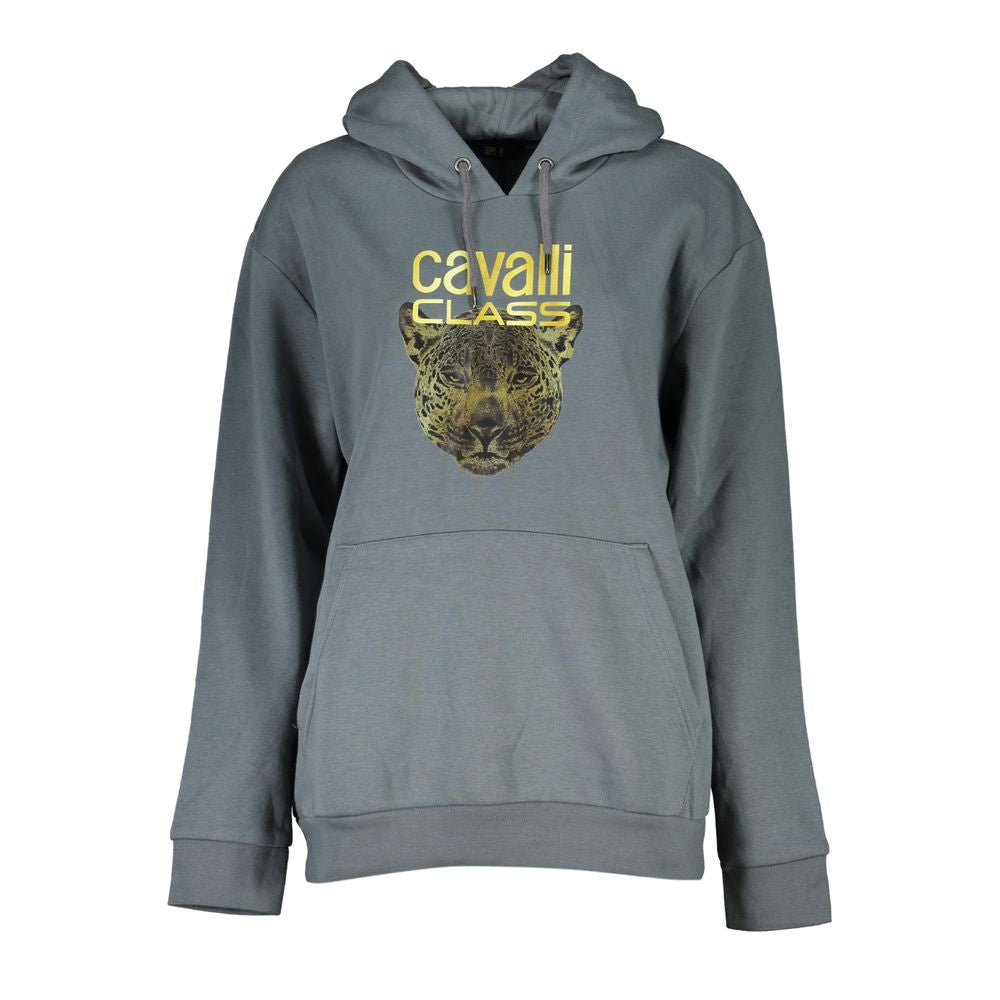 Gray Cotton Women Sweater