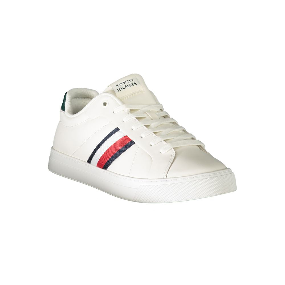 White Leather Men Sneaker - ventzia