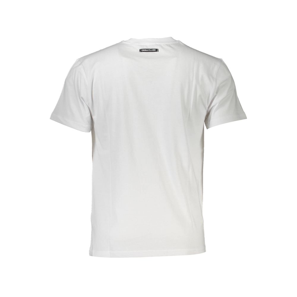 White Cotton Men T-Shirt - ventzia