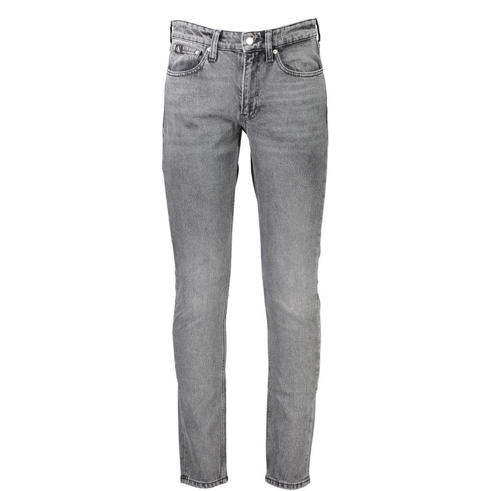 Grigio Cotton Male Jean - ventzia
