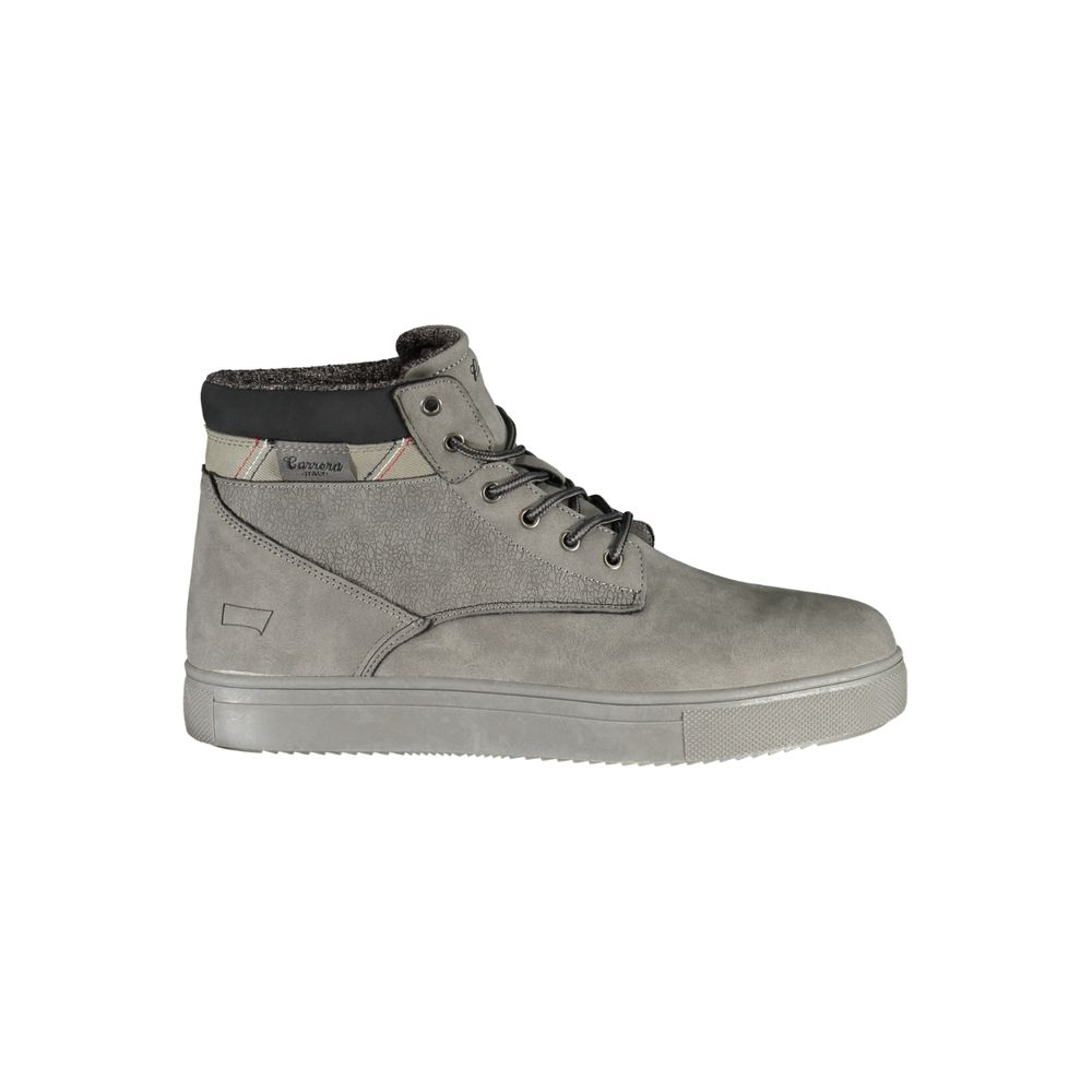 Grey Poliuretano Men Ankle Boot - ventzia