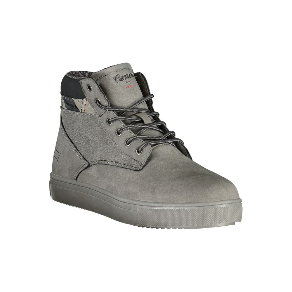 Grey Poliuretano Men Ankle Boot - ventzia