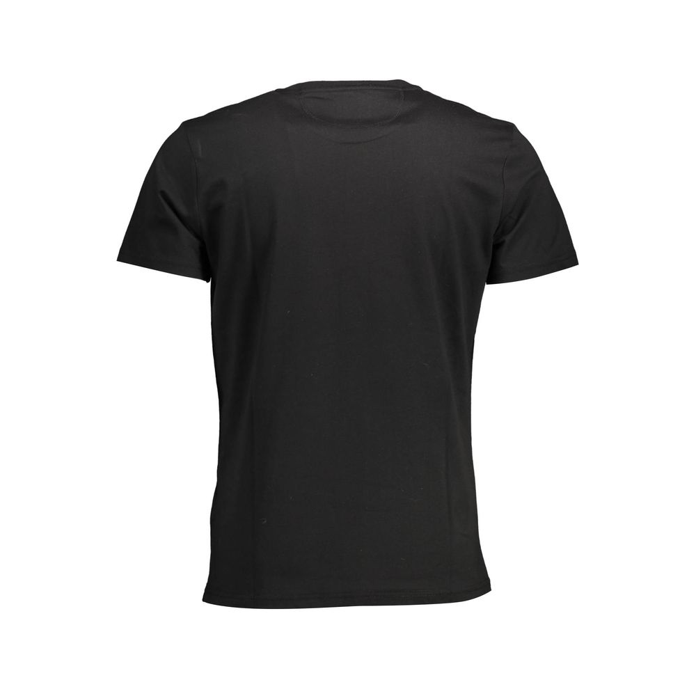 Elegant Crew Neck Tee with Iconic Print - ventzia