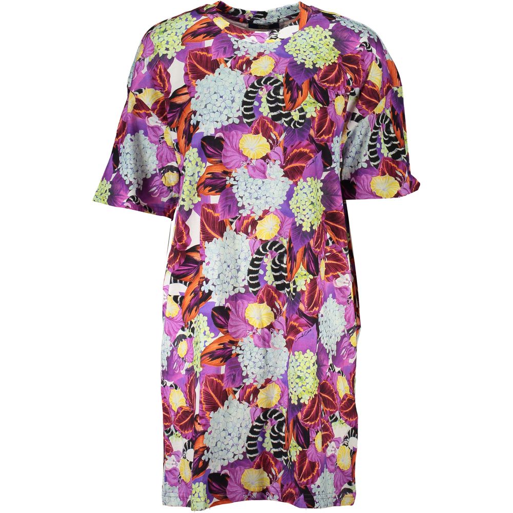 Purple Cotton Dress - ventzia