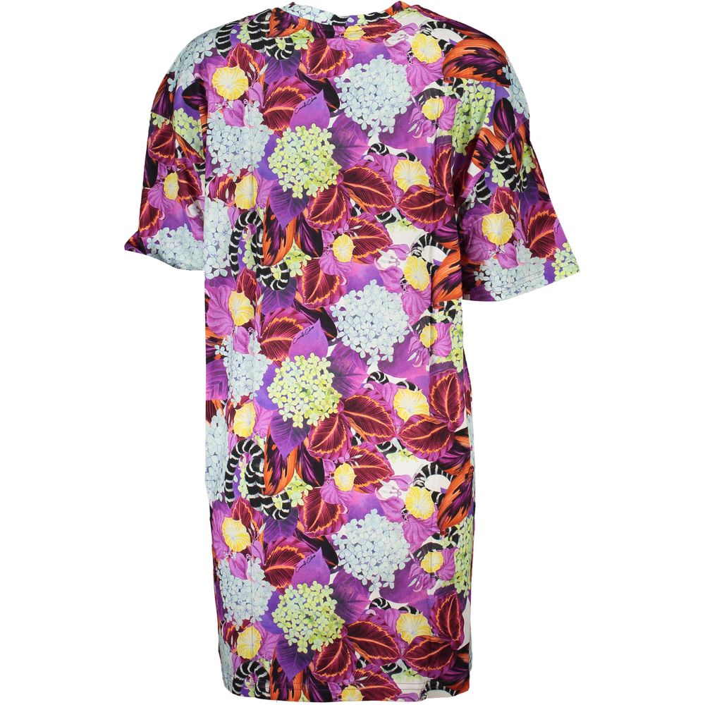 Purple Cotton Dress - ventzia