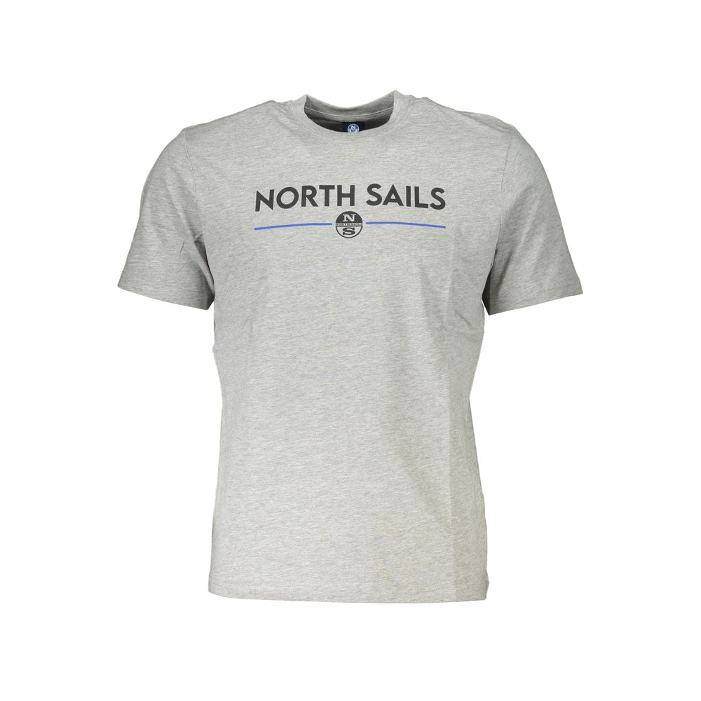 Grigio Cotton Men T-Shirt - ventzia