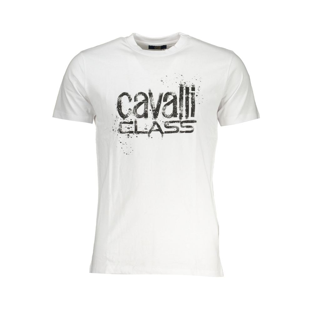 White Cotton Men T-Shirt - ventzia